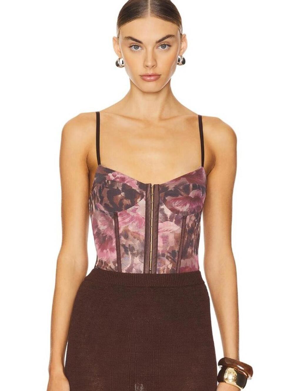 Free People Intimately Night Rythm Bodysuit